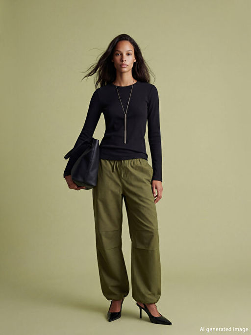 Bisiklet Yaka Kad?n Body