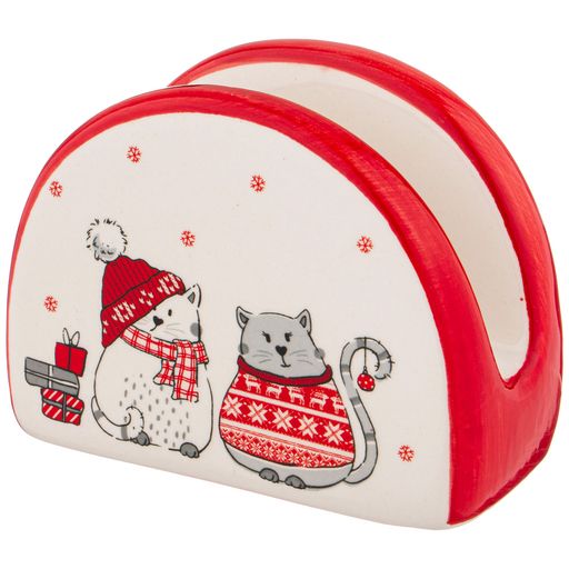 САЛФЕТНИЦА КОЛЛЕКЦИЯ CHRISTMAS GIFT 10X5X7.2 СМ - Lefard фото 3