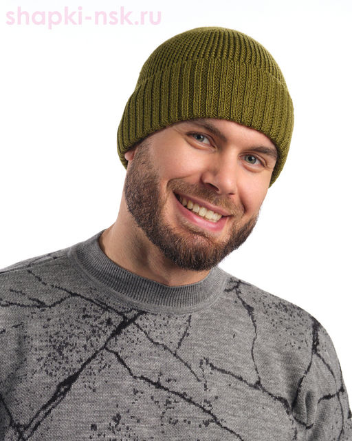 016 H FL SHM Шапка мужская флис (58-60)