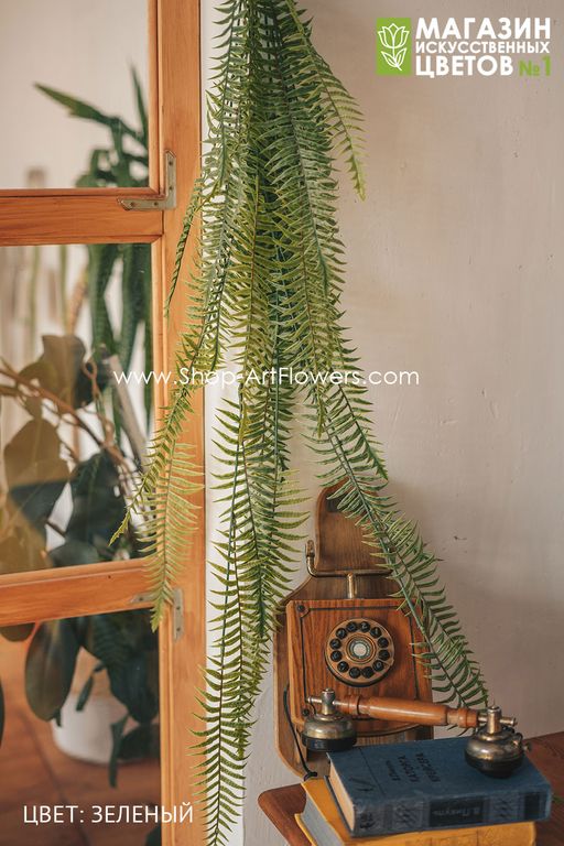 179 Папоротник свисающий 120 см. - Без тм фото 3