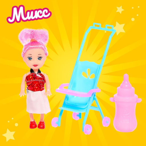 Кукла малышка Ева с аксессуарами, МИКС - Simaland фото 28