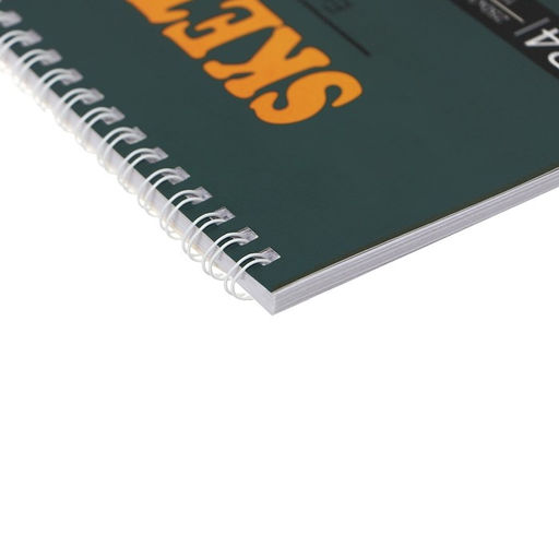 Скетчбук В4 15 листов, жесткая подложка,листы зернистые по типу холста,пл.180 гр,Город МИКС - Calligrata фото 2