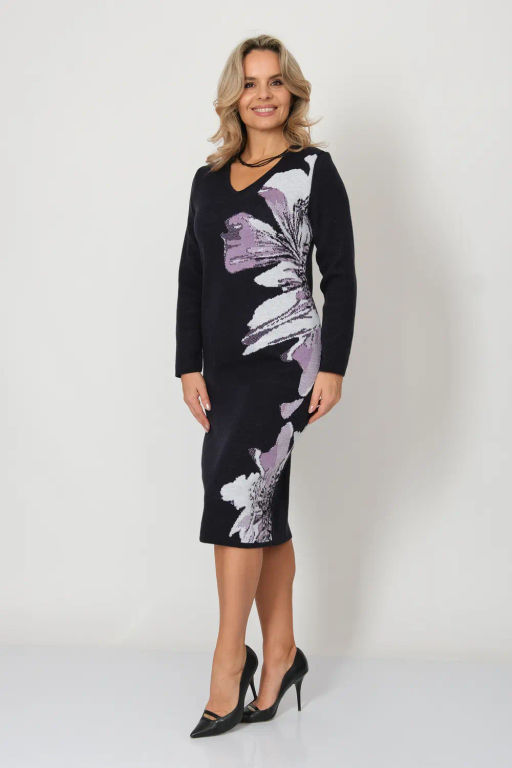 ЗЛАТА Платье В 2363 (шерсть 30%) - Злата Стиль фото 12