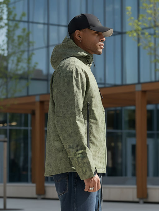 Куртка спортивная MTFORCE мужская весна-осень хаки  фото 23