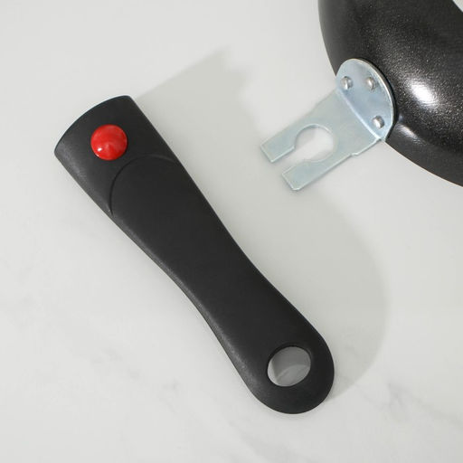 Сковорода Forever, d=18 см, съёмная ручка, антипригарное покрытие, цвет черный