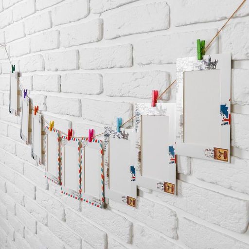 Цена за 2 шт. Фоторамки на прищепках, набор 9 шт.