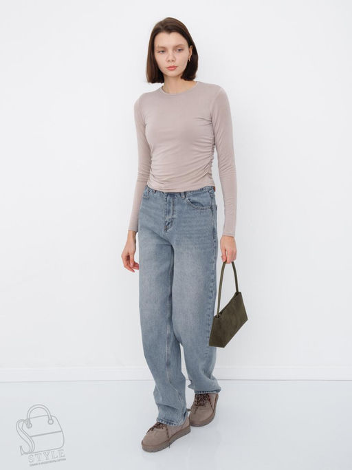 Сумка женская кожаная 9909-1NN khaki Natale Navetta