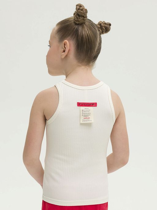 Уценка Pelican GFVV3318/2 майка для девочек  фото 2