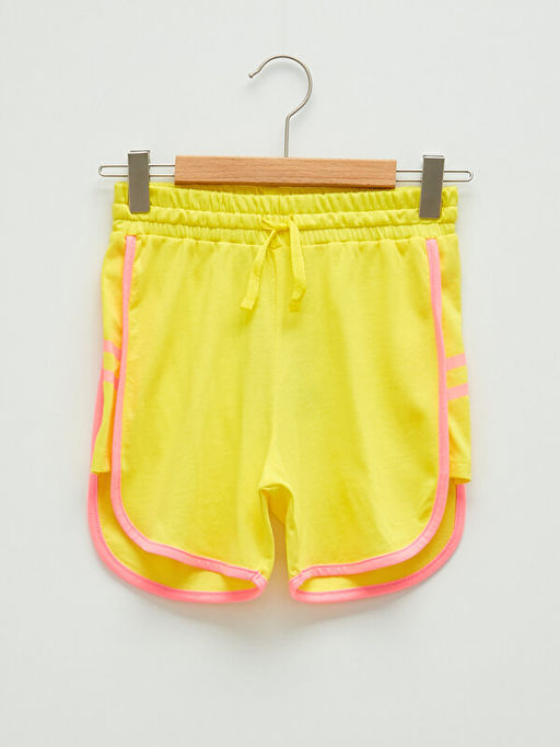 Beli Lastikli Basic K?z ?ocuk ?ort