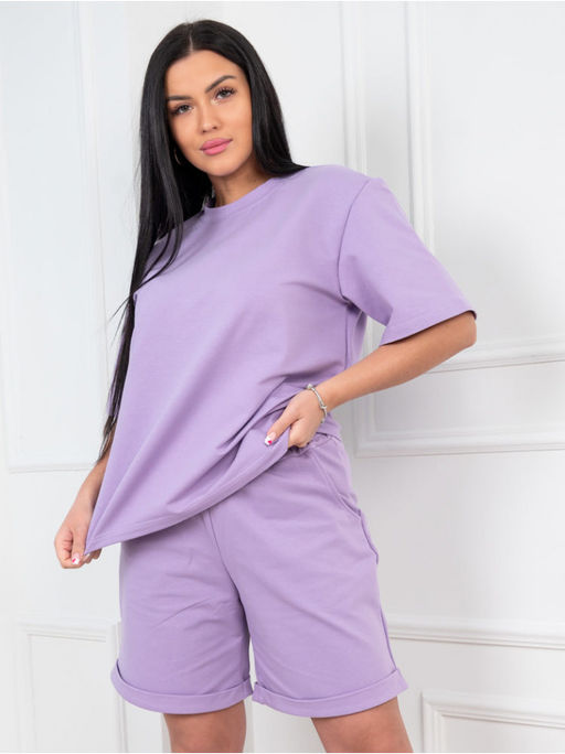 Костюм "Бермуды" сирень