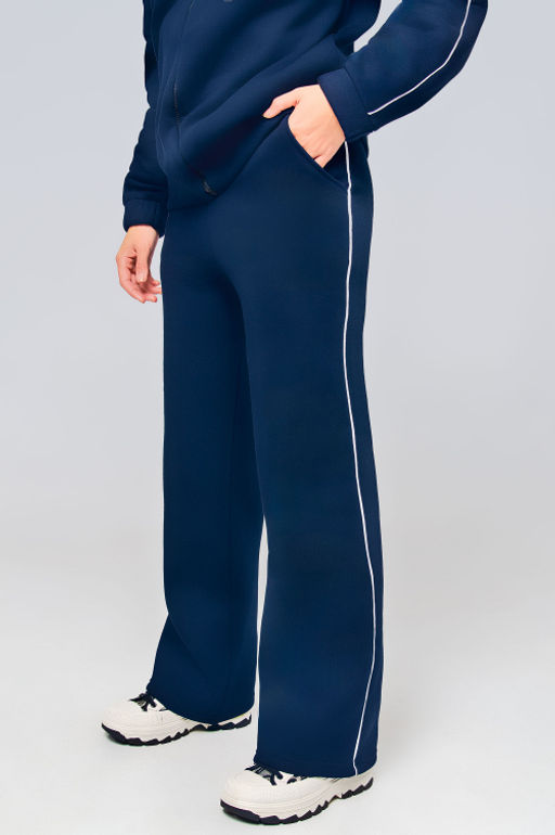 Арт. 2912 Костюм с начесом женский 44-52 (5 шт) Цвет:темно-синий