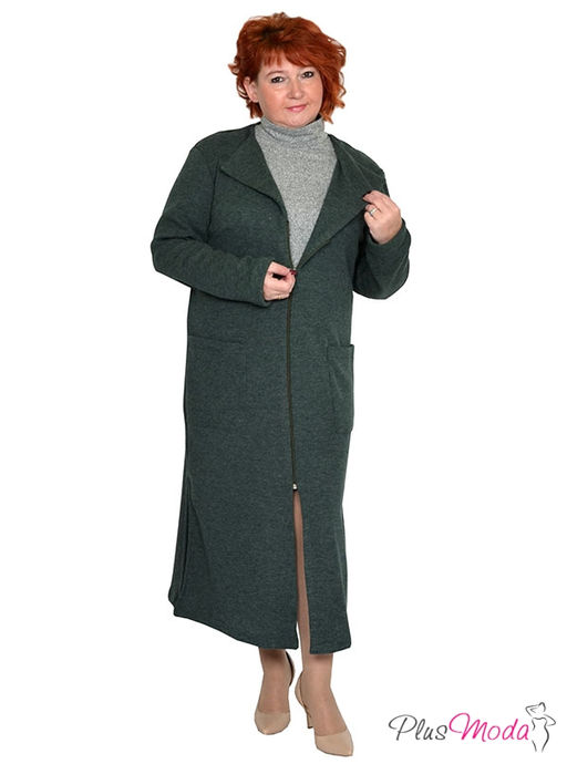 Кардиган Модель №1420 размеры 44-84 - Plusmoda фото 3