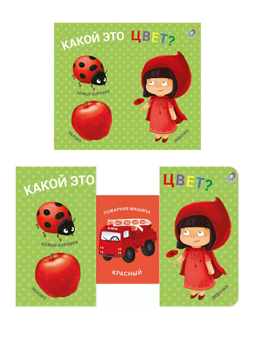 Книжки - задвижки. Какой это цвет? - Робинс фото 4