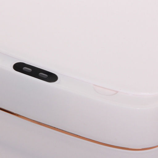 Контейнер для мусора"Smart"11л белый сенсорная крышка работает от батареек LR6 W8616C