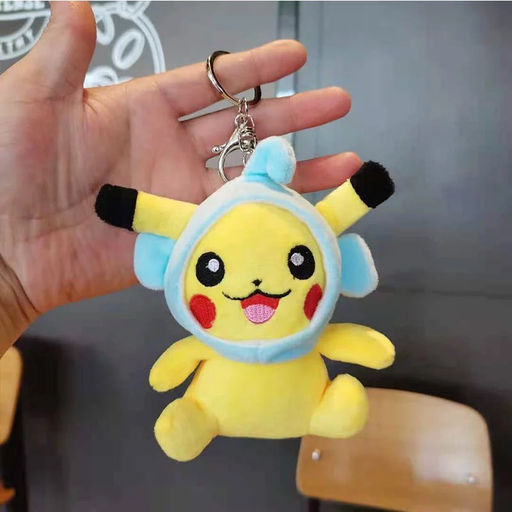 Мягкая игрушка брелок Пикачу в шапочке 10 см - Storyland фото 4