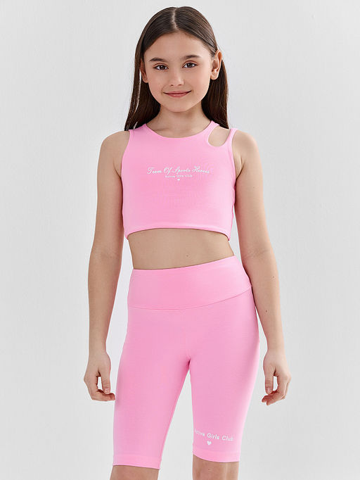 КОМПЛЕКТ ДЛЯ ДЕВОЧЕК (ТОП ДЛЯ ЗАНЯТИЙ СПОРТОМ, ВЕЛОСИПЕДКИ) - Mark formelle фото 2