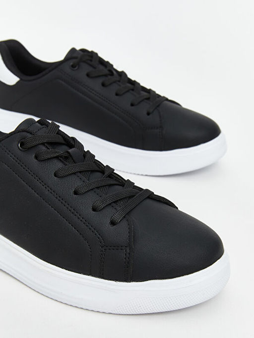 Deri G?r?n?ml? Erkek Spor Ayakkab?