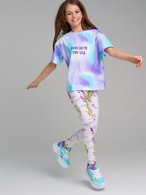 PlayToday / Легинсы для девочки, 2 пары в комплекте  фото 7