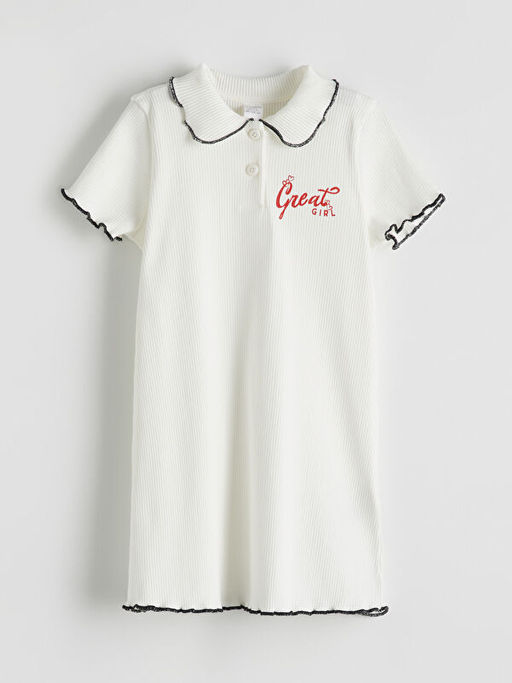 Polo Yaka K?z ?ocuk Ka?korse Elbise