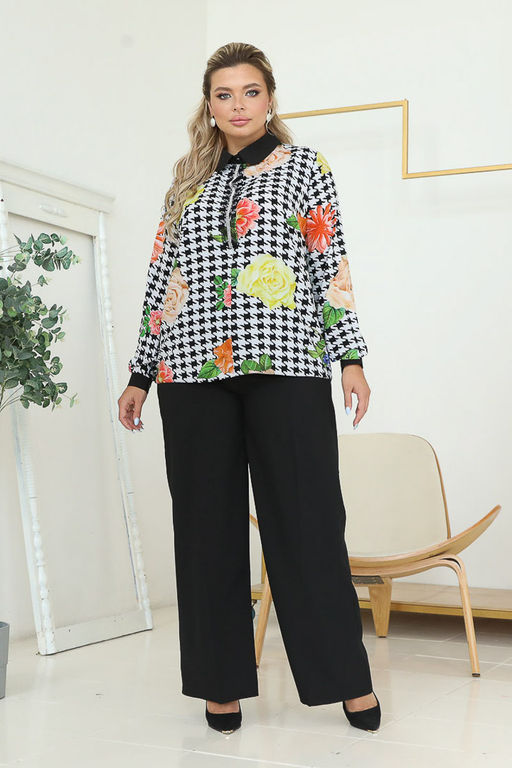 Рубашка М5-3358/11 - Wisell фото 9