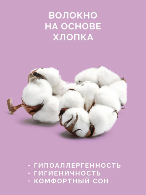 -30% Одеяло всесезонное 172*205 Коттон Premium - Ecotex фото 3