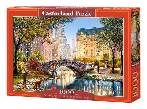 Castorland. Пазл 1000 арт.C-104376 Вечерняя прогулка по Центральному парку"