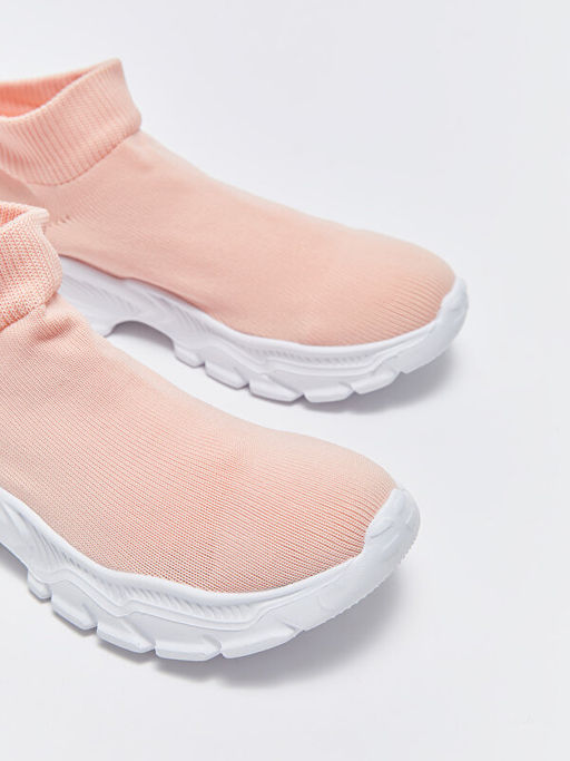 Bilekli ?orap Model K?z ?ocuk Aktif Spor Ayakkab? - Waikiki фото 3