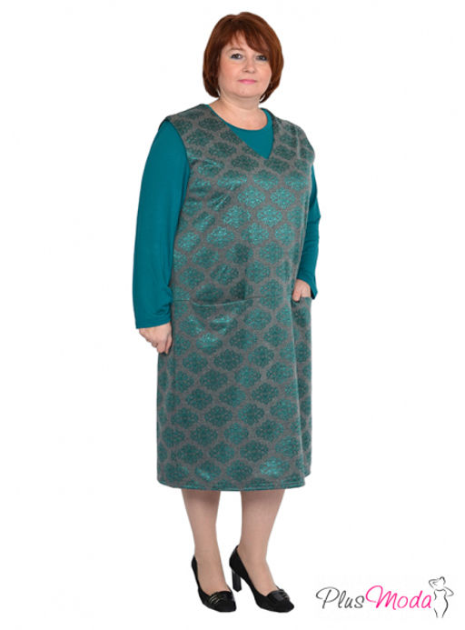 Платье Модель №536 размеры 44-84 - Plusmoda фото 4