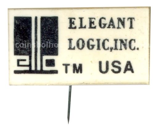 Значок рекламный ELEGANT LOGIC