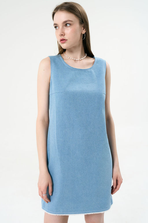 Платье Lenata 16424 голубой