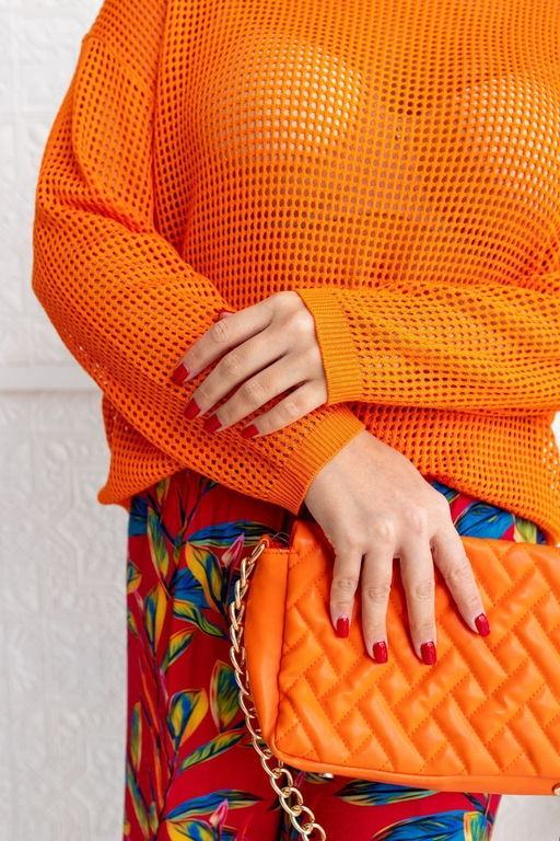 Джемпер Д-8802 оранж - Took a look фото 4