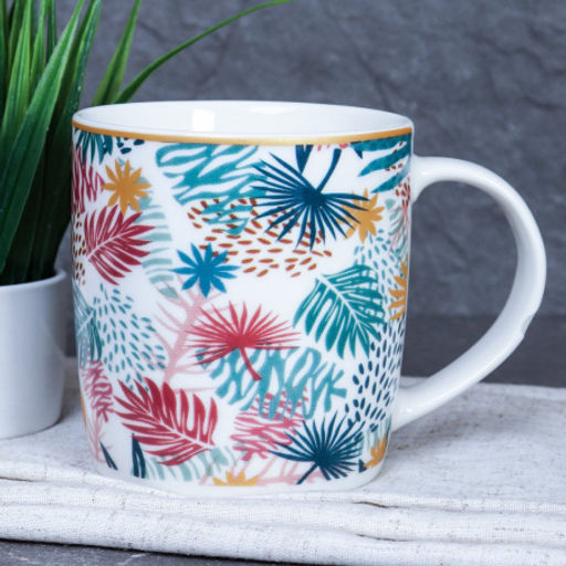 Кружка 400 мл Веточки / Y-370 /уп 72/ - Галеонтрейд фото 3