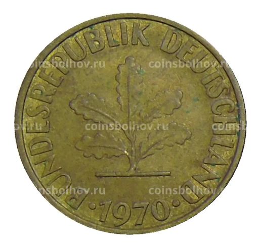 10 пфеннигов 1970 года G Германия
