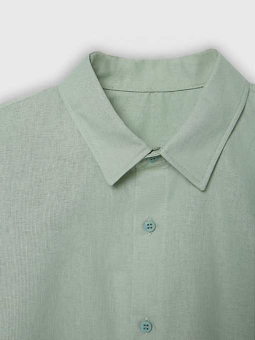 Комплект мужской льняной зеленый - Mark formelle фото 8