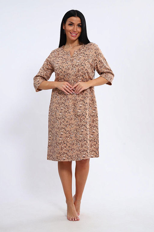 Сорочка теплая, футер с начесом (01035) - Плиона фото 102