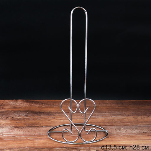 Держатель для бумажных полотенец металл / BT-120 /уп 200/ - Галеонтрейд фото 2