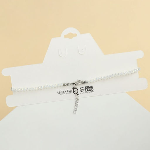 Чокер Глаз в овале, цвет белый, 34 см - Queen fair фото 2