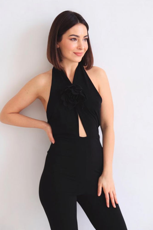 Комбинезон вечерний чёрный - Martichelli фото 24
