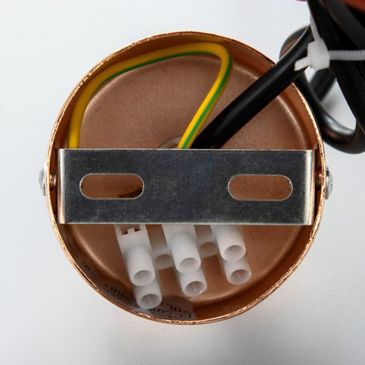 Светильник «Астелл» 1×40 Вт GU10 розовое золото 5.5×5.5×50-150 см