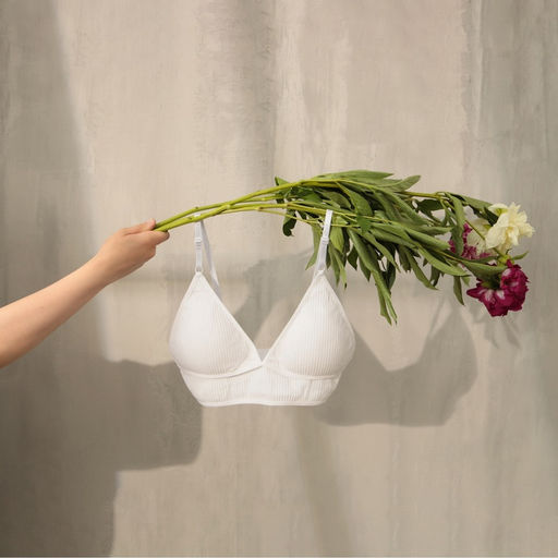 Комплект нижнего белья женский (топ, трусы) Collorista, белый, размер 42-44