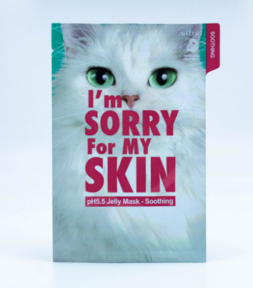 Успокаивающая маска для лица c центеллой Im Sorry For My Skin , 33 мл