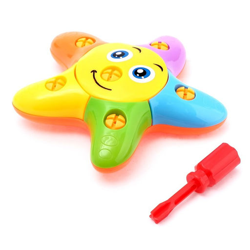 Конструктор для малышей Звёздочка, 14 деталей, цвета МИКС - Simaland фото 4