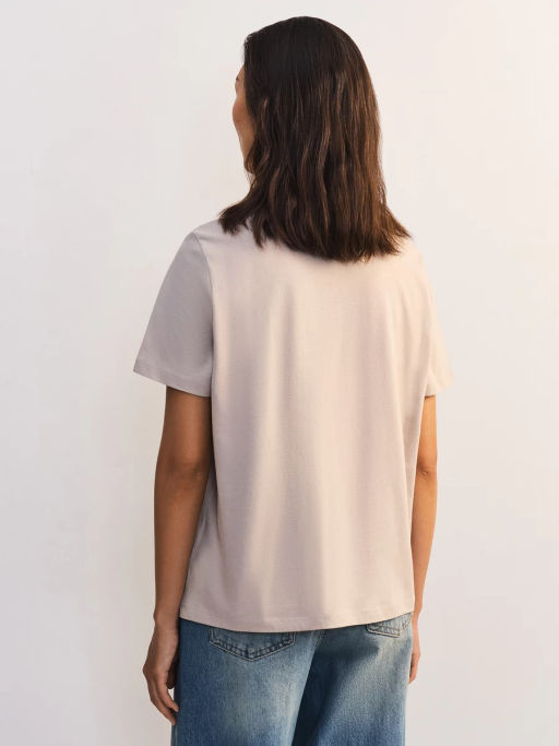 Футболка из хлопка с принтом ZR2605013411-60 / Zarina