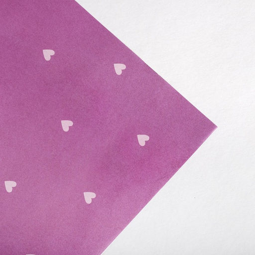 Цена за 10 шт. Бумага упаковочная крафтовая «Любовь каждый день», 50 х 70 см