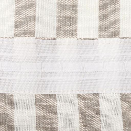 Шторы для кухни Этель Soprano, 140×180 см-2 шт., подхваты 2 шт., лен 100%, 180 г/м²