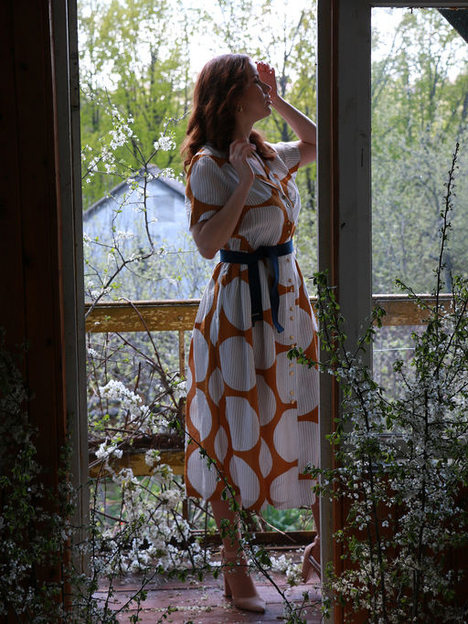 Платье белорусское летнее - Almond фото 7