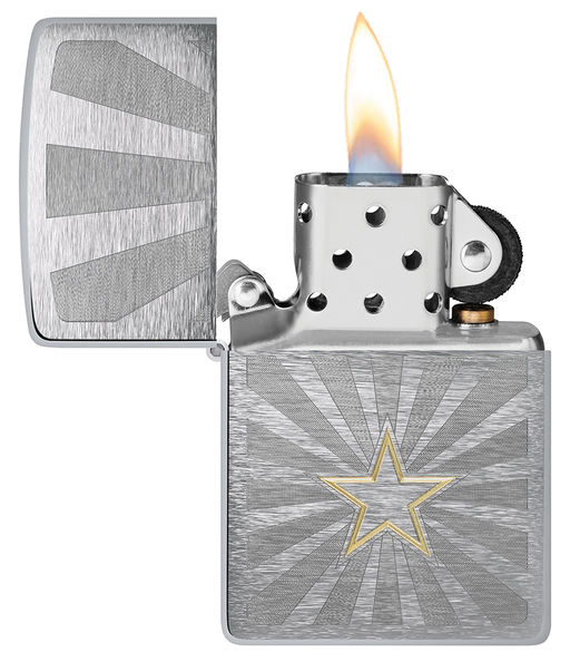 Зажигалка ZIPPO Звезда | Star Design 48657  фото 3