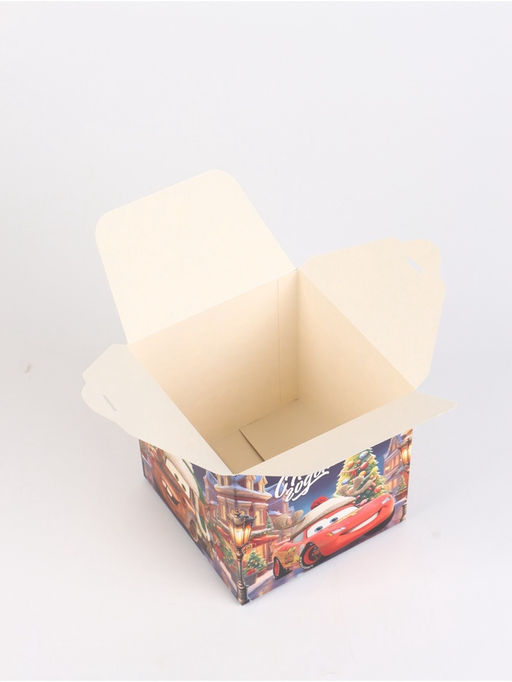 Набор подарочных новогодних коробок 3 шт. «Мультики», 12×12×12 см