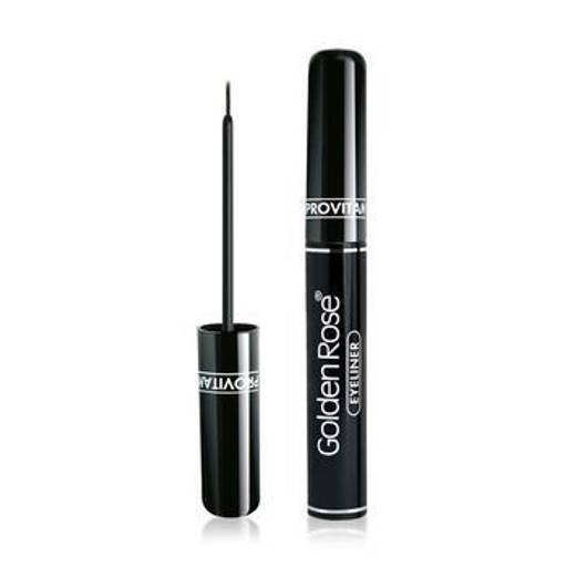 Golden Rose Подводка VOLUME BLACK Eyeliner черная  фото 2