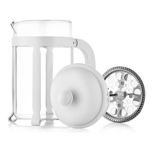 Кофейник френч-пресс Walmer Bud, 0.8 л, цвет белый  фото 3